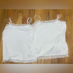 Two Ann Taylor Spaghetti String Tops!